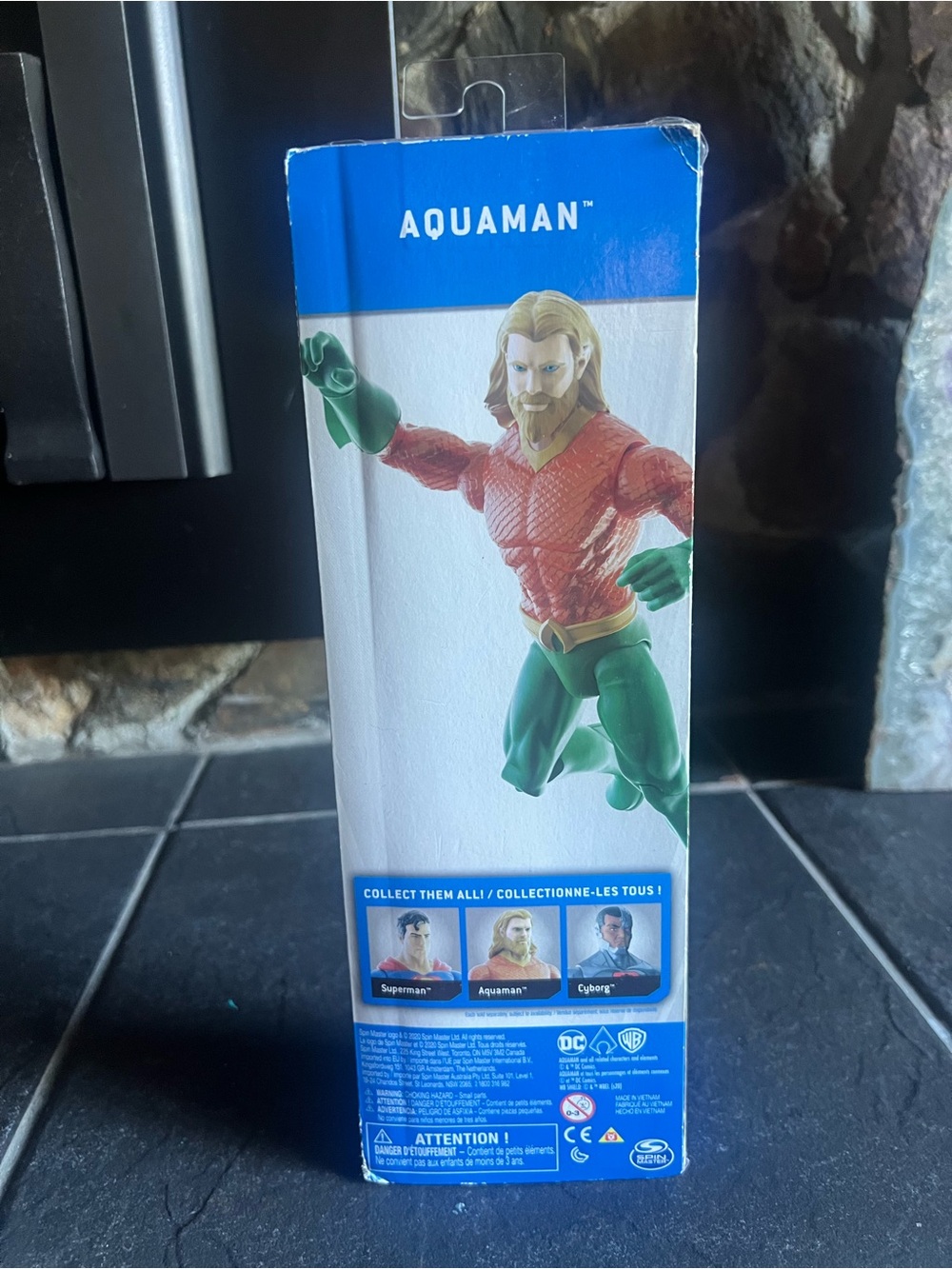 DC Aquaman Figure - Red, Green, Blonde - Picture 2 of 8